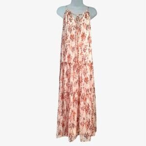 NWT Anthropolgie x Drew "Naomi" Floral Maxi Dress in Ivory Meadow Size S